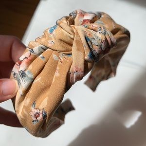 Anthropologie Floral Headband